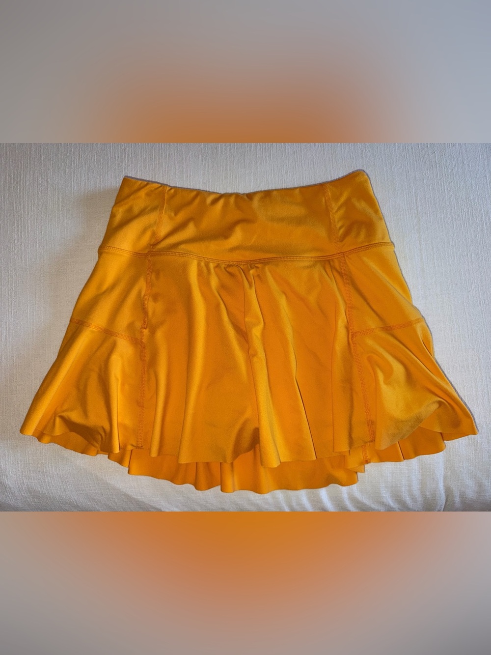 Women's Free People Skort in Vibrant Orange
